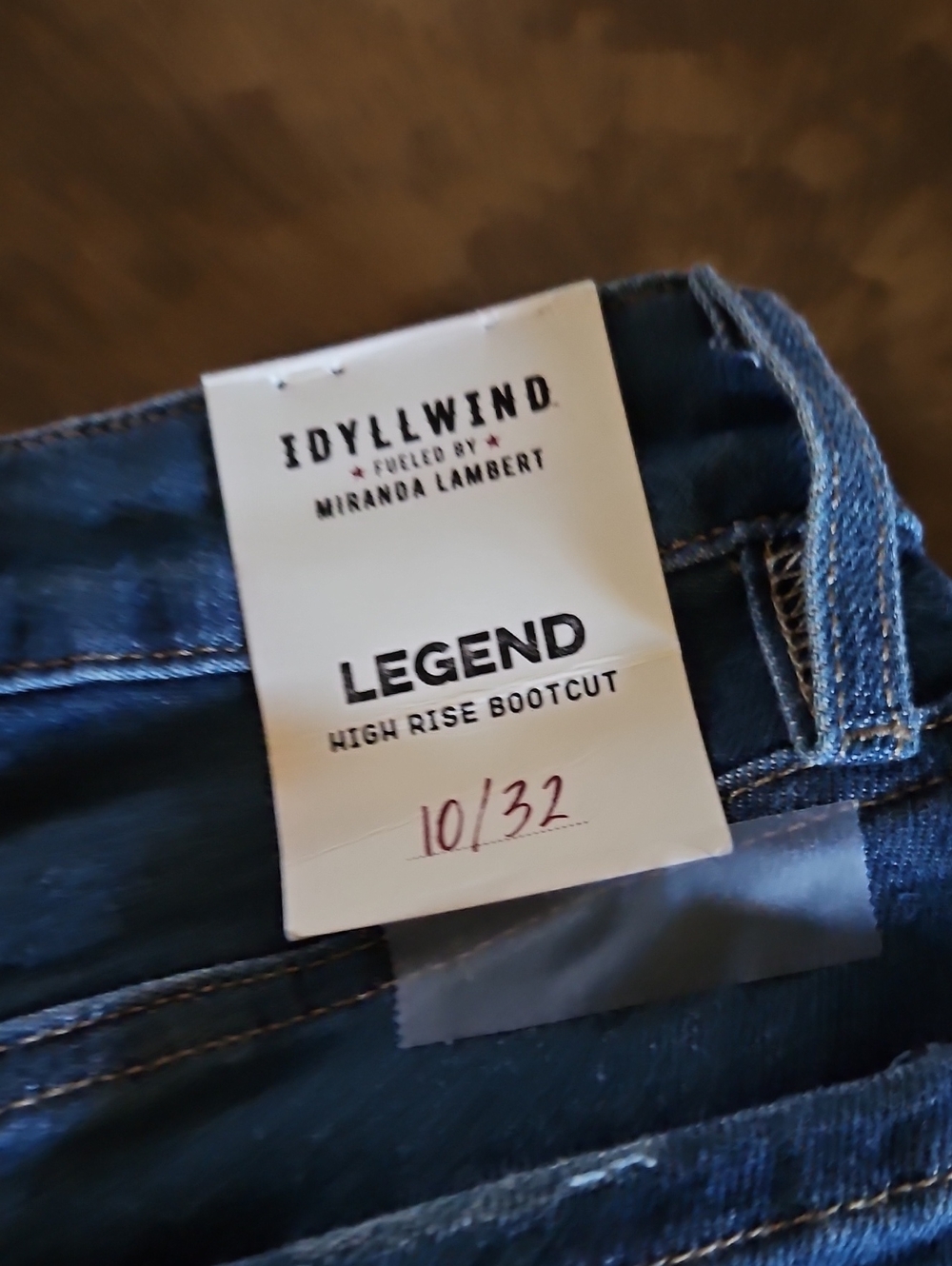 Idyllwind Legend High-Rise Bootcut Jeans - Dark Blue Denim